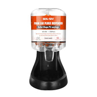GOL-SIV Earplug Dispenser, 500 Pcs, NRR 33dB, Wall Mount, Orange