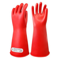 GOL-SIV Class 1 Insulated Electrician Gloves, ASTM D120, 7500V, Red, 1 Pair