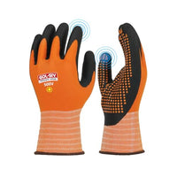 GOL-SIV 500V Insulated Electrician Gloves, Touchscreen, Nylon, Large