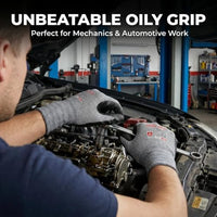 GOL-SIV 15-Gauge Micro-Foam Nitrile Work Gloves for Men and Women, High Dexterity Assembly Gloves, Breathable Seamless Knit, Excellent Oil Grip, 3 Pairs, Large