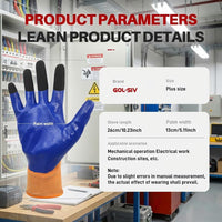 GOL-SIV 400V Insulated Electrician Gloves, Arc Resistant, XL