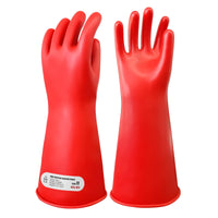 GOL-SIV Class 1 Insulated Electrician Gloves, ASTM D120, 7500V, Red, 1 Pair