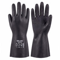 GOL-SIV Chemical Resistant Gloves Neoprene PVC EN374 Mechanic Work, L