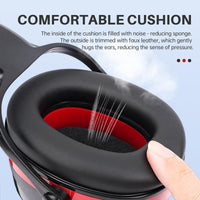 GOL-SIV 32dB Ear Muffs for Hard Hats, Safety Hearing Protection, Black
