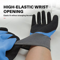 GOL-SIV Electrician Gloves, 1000V ASTM D120 Certified, Blue Large