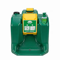 GOL-SIV 16 Gallon Portable Eyewash Station, ANSI Z358.1 Compliant Gravity Fed Emergency Eye Wash, Wall Mountable ABS Equipment with Handle for Industrial Chemical Worksites & Manufacturing