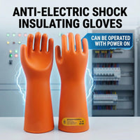 GOL-SIV Class 2 Insulated Electrician Gloves, ASTM D120, 17000V, 1 Pair
