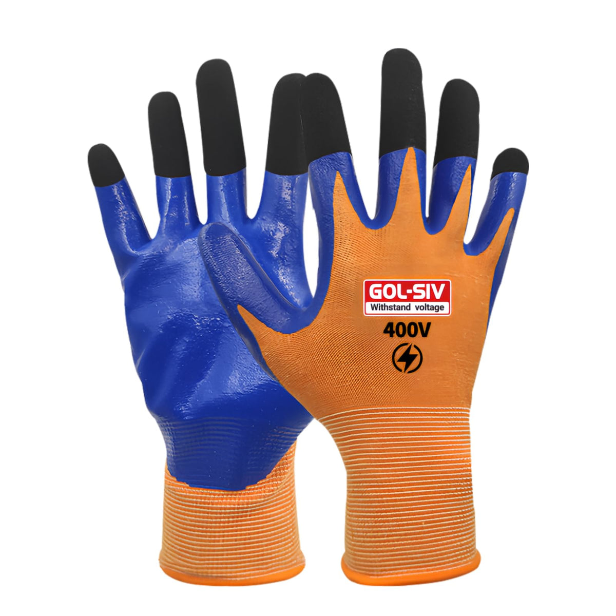 GOL-SIV 400V Insulated Electrician Gloves, Arc Resistant, XL