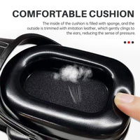 GOL-SIV SNR 29dB Noise Reduction Earmuffs,Sound Proof Ear Protection,For Construction and Loud Workplace,Red