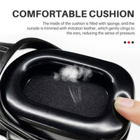 GOL-SIV SNR 29dB Sound Proof Ear Protection,Noise Reducing Earmuffs For Shooting,Construction and Factory Environments,Black