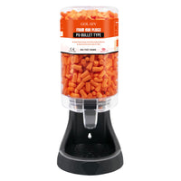 GOL-SIV Ear Plug Dispenser, 1000 Pairs, NRR 33dB, Wall Mount