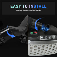 GOL-SIV Auto-Darkening Welding Helmet (with Filter) - Optical Grade 1/1/1/1 External Adjustment - Powered Air Purifying Respirator - High-Precision Filtration Technology Ensures Welding Safety