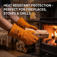 GOL-SIV 3 Pairs Welding Gloves for Men, Premium Top Grain Cowhide Leather, Kevlar Stitched Heat Resistant Work Gloves for MIG/Stick Welder, Reinforced Fingers