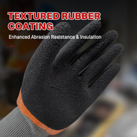 GOL-SIV 400V Electrical Gloves (3 Pairs, XL), Flame Retardant Low Voltage Insulated Gloves, High Grip Rubber Safety Work Gloves for EV, Solar, HVAC & Panel Maintenance