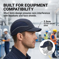 GOL-SIV Bump Cap Safety Hat, Breathable Quick-Dry Taslan Mesh